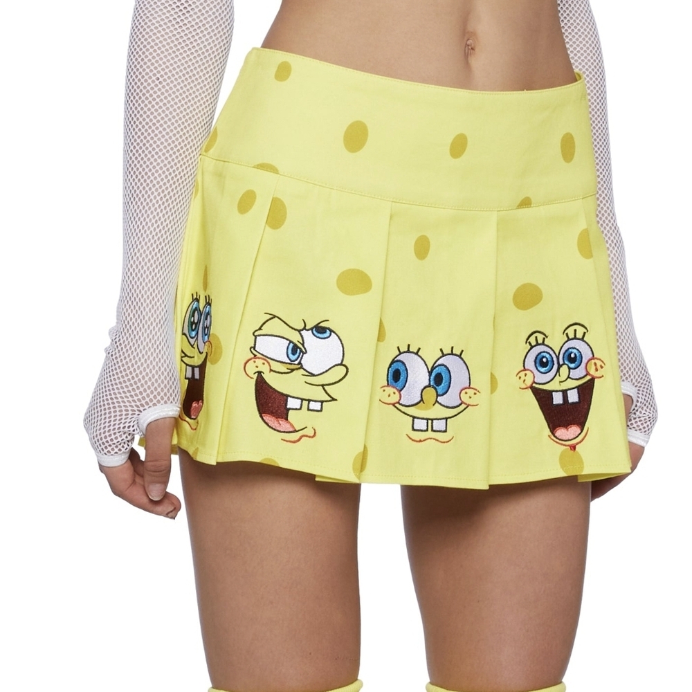 Yellow SpongeBob Skirt